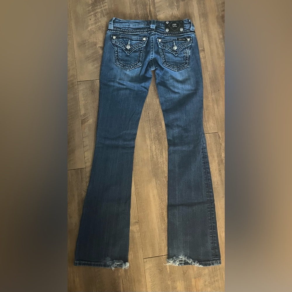 Miss Me embroidered boot cut pants size 26